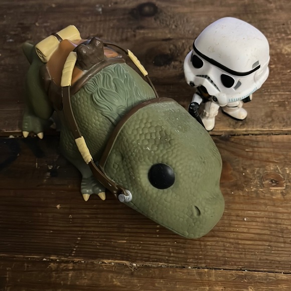 Funko Other - Starwars Funko Storm trooper & Dino rider played with Funko Pop 2015